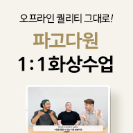 파고다원 1:1 화상수업 패키지